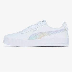 Puma White Sneakers Carina Prismatic